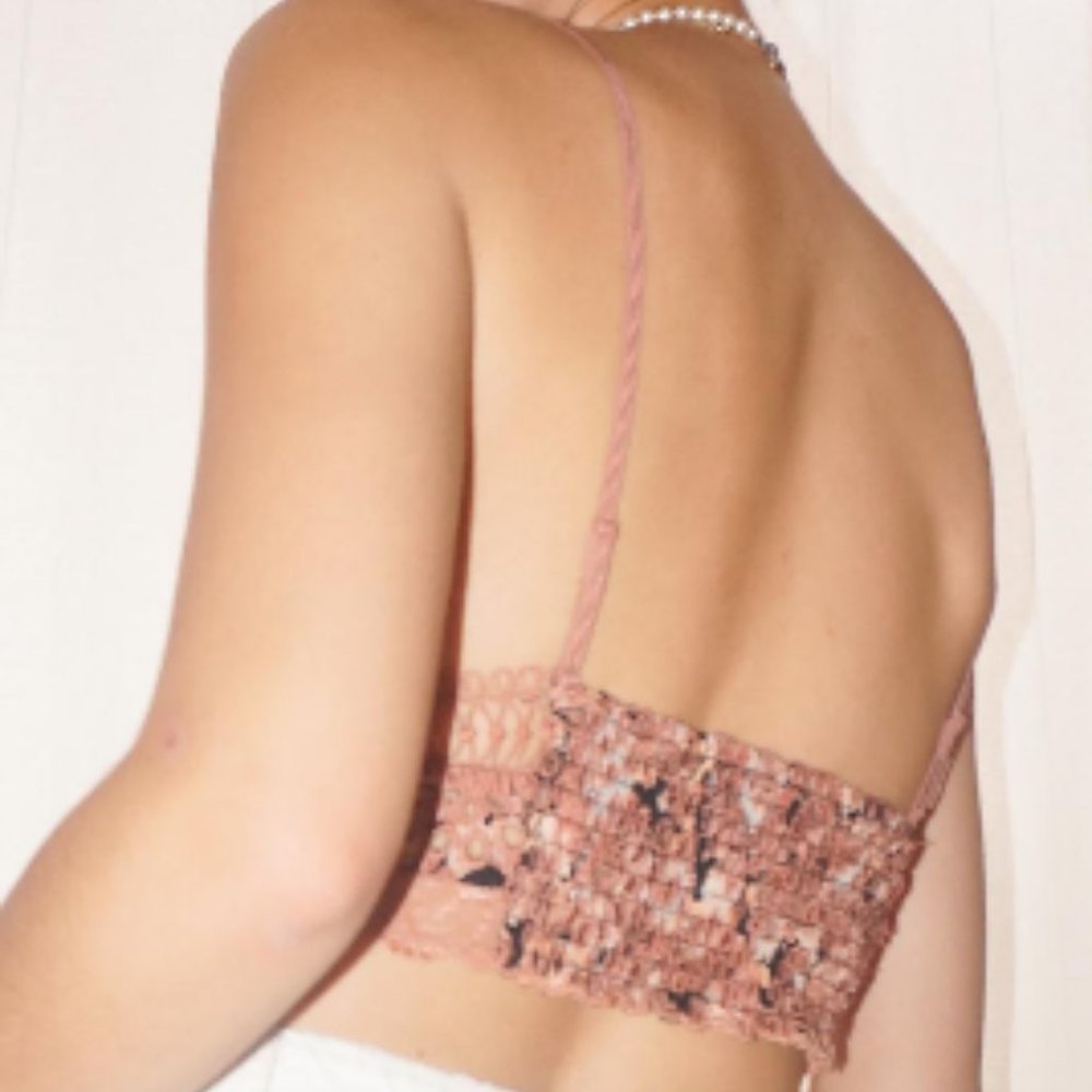 Free People Emma Soft Bra Black Combo NWT - Picture 2 of 13